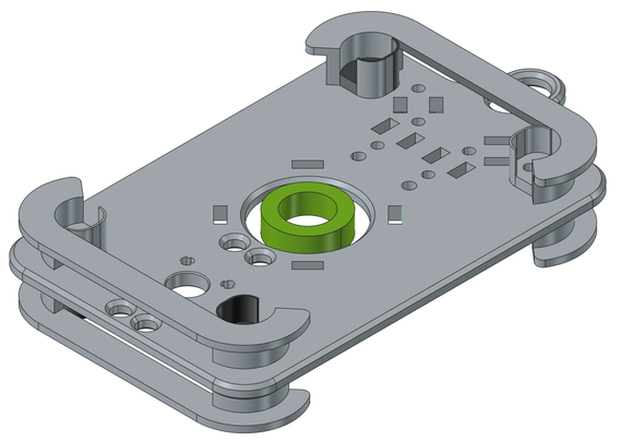 As described in text, with FT82 toroid